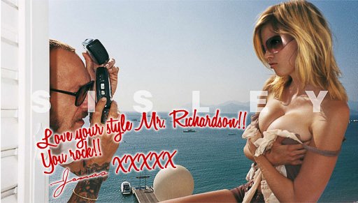 Terry Richardson shooting Lara Stone - Styling Jonas Hallberg