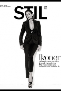 Cindy Crawford styled by Jonas Hallberg