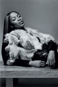 Naomi Campbell styled by Jonas Hallberg