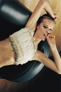 Eva Herzigova styled by Jonas Hallberg