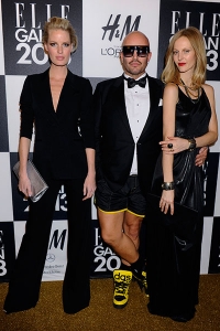 Jonas Hallberg, Caroline Winberg and Malin Persson - ELLE Sweden Fashion Award January 2013